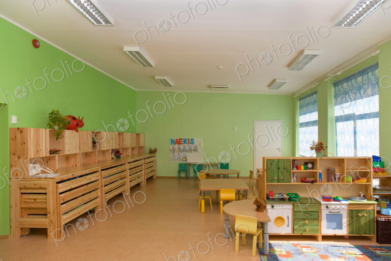 Empty Estonian Elementary Grade School