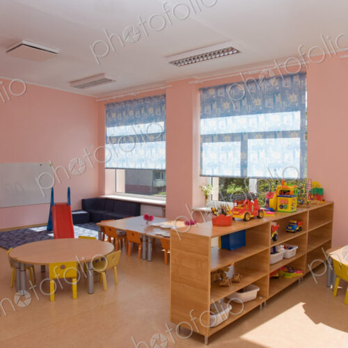 Empty Estonian Elementary Grade School