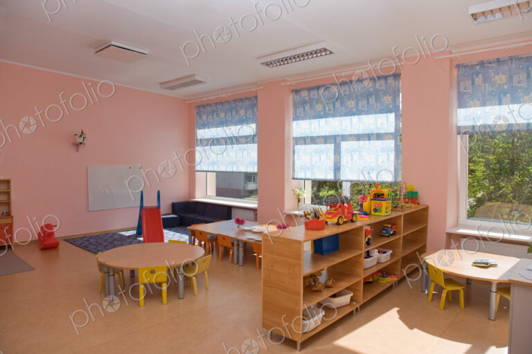 Empty Estonian Elementary Grade School
