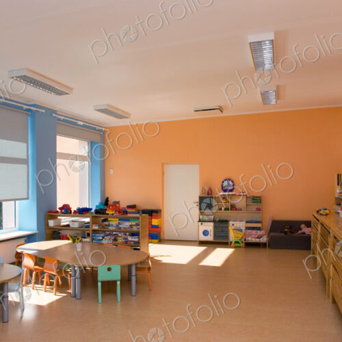 Empty Estonian Elementary Grade School