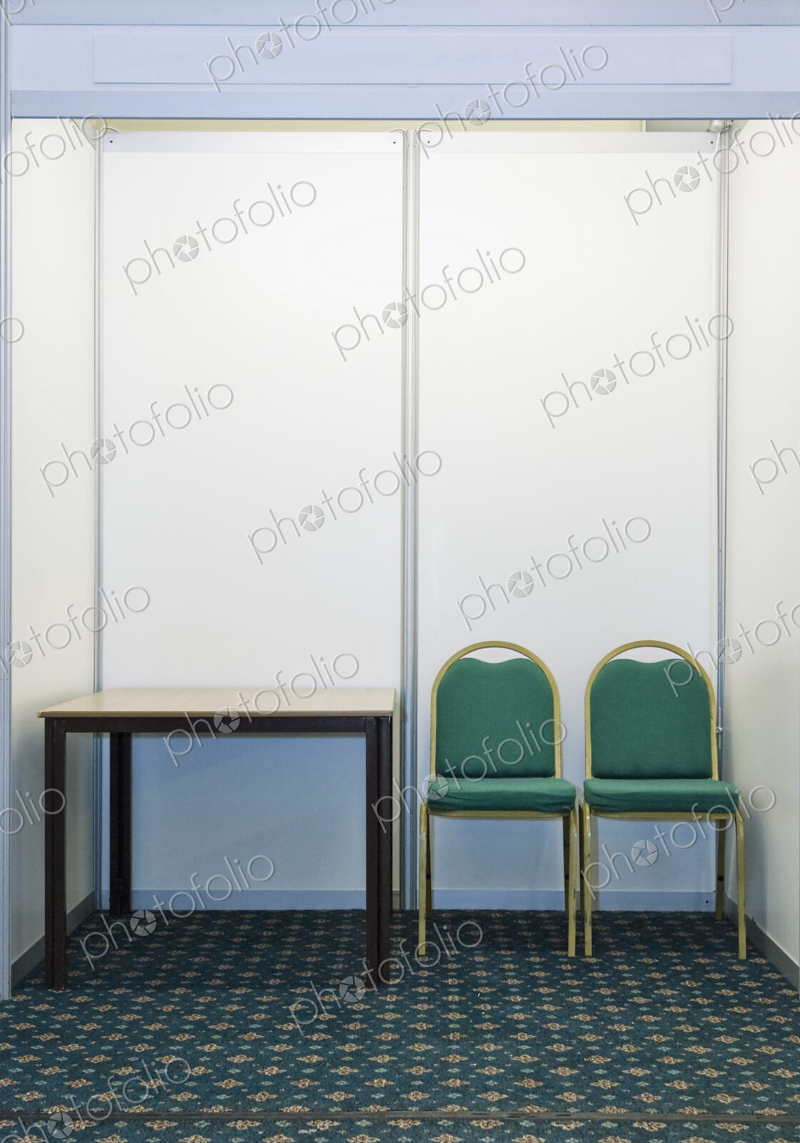 Empty Exhibition Booth