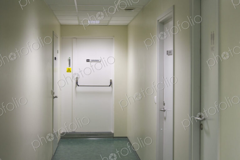 Empty Hallway in a building
