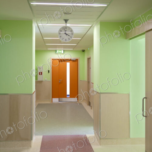 Empty Hospital Hallway Empty Hospital Hallway