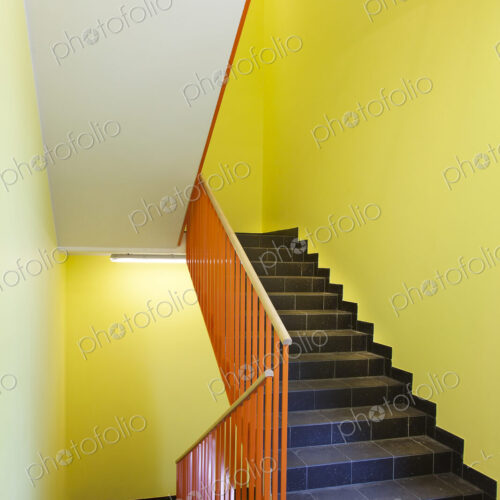 Empty Hospital Stairwell Empty Hospital Stairwell