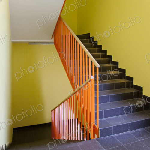 Empty Hospital Stairwell Empty Hospital Stairwell