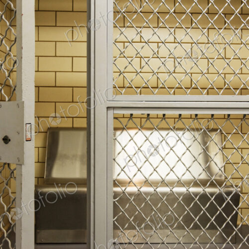 Empty Jail Holding Cell Empty Jail Holding Cell