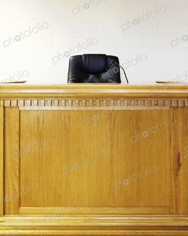 Empty Judges Bench