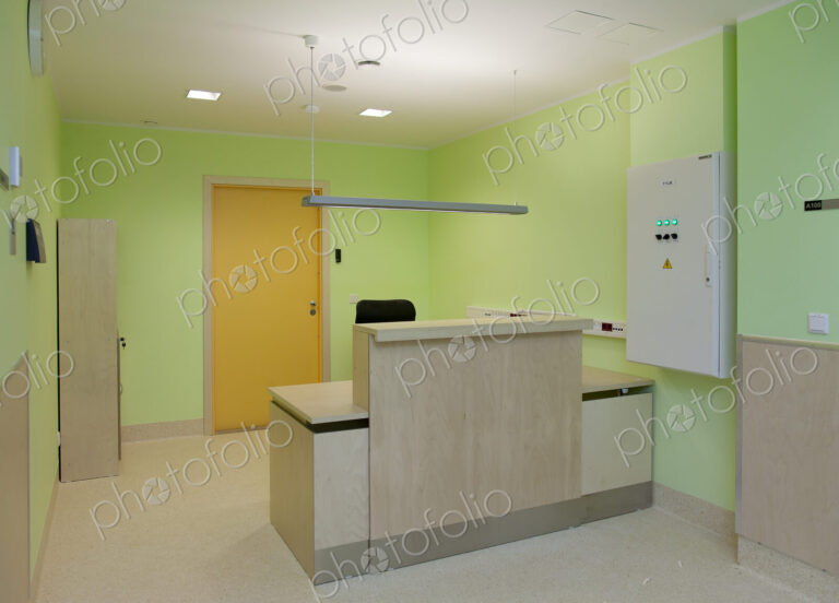 Empty Nursing Desk