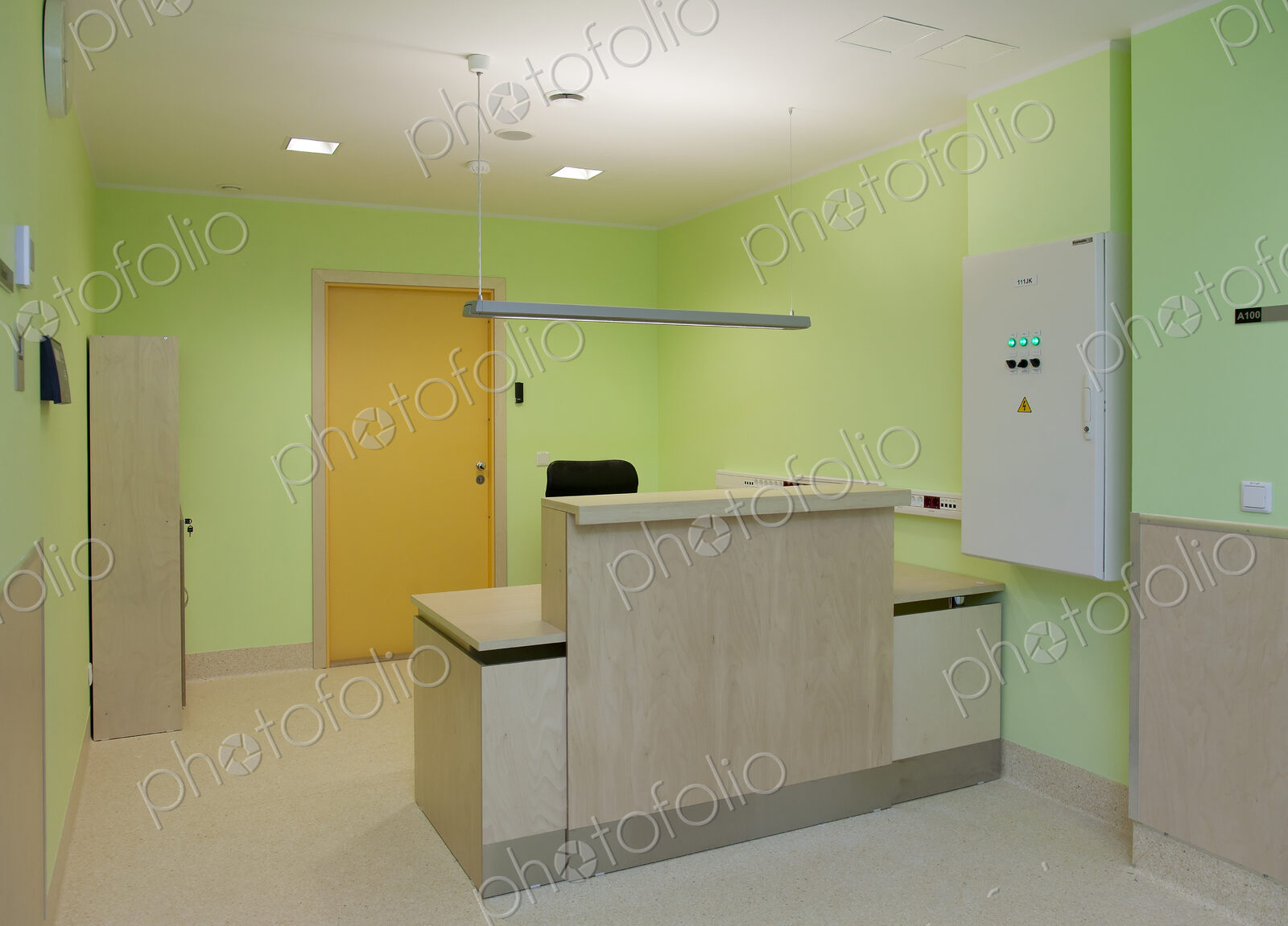 Empty Nursing Desk