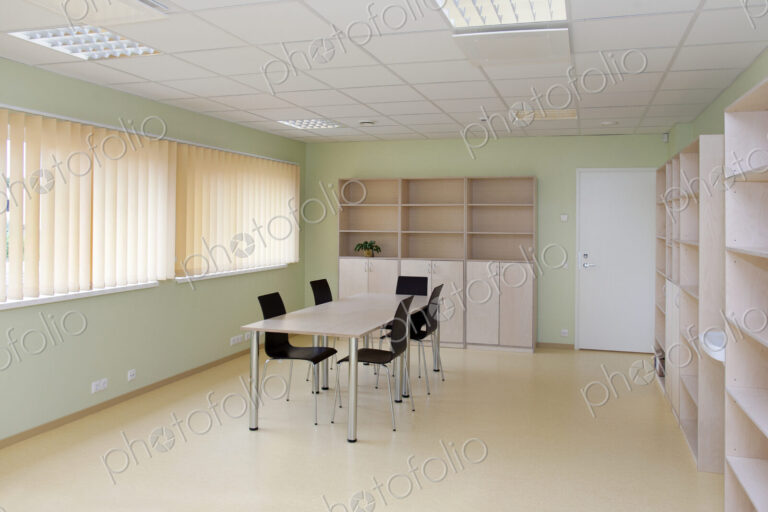 Empty School Classroom