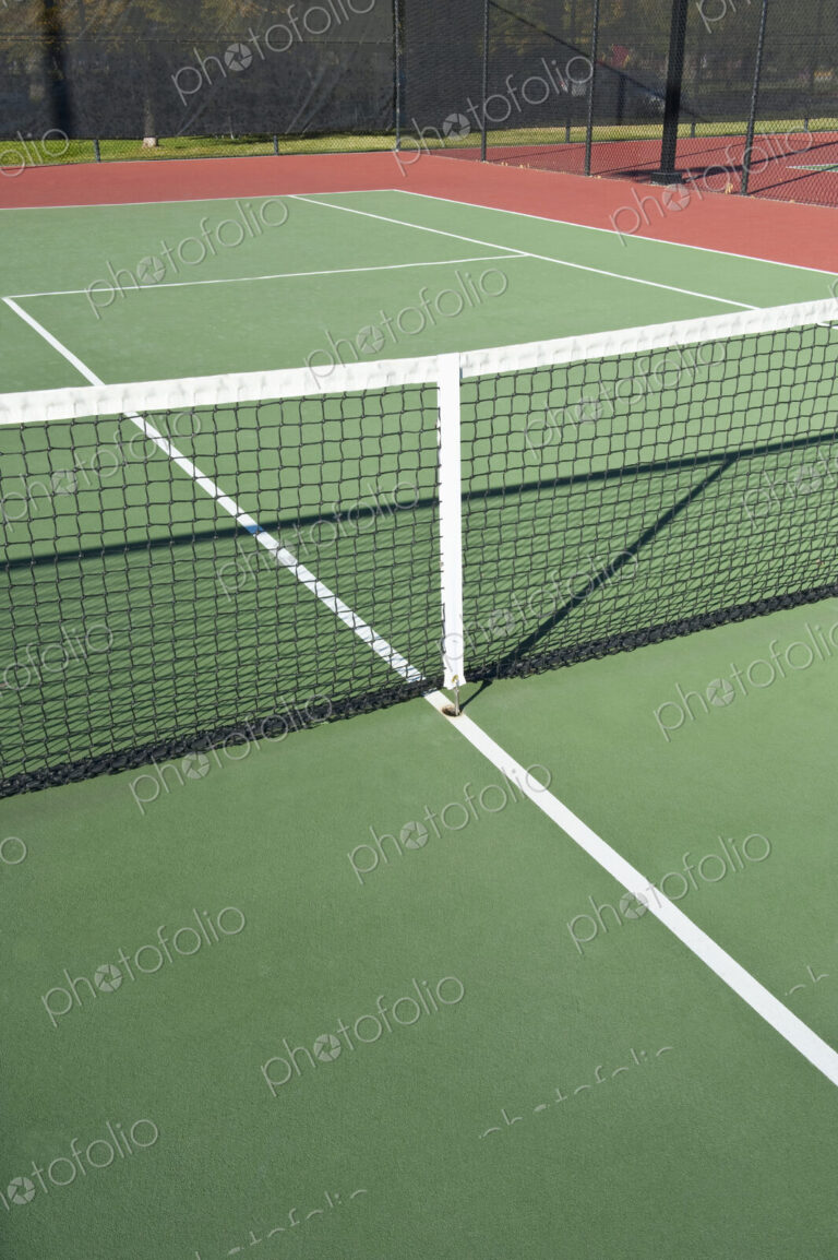 Empty Tennis Court