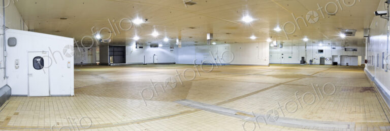 Empty Warehouse Interior