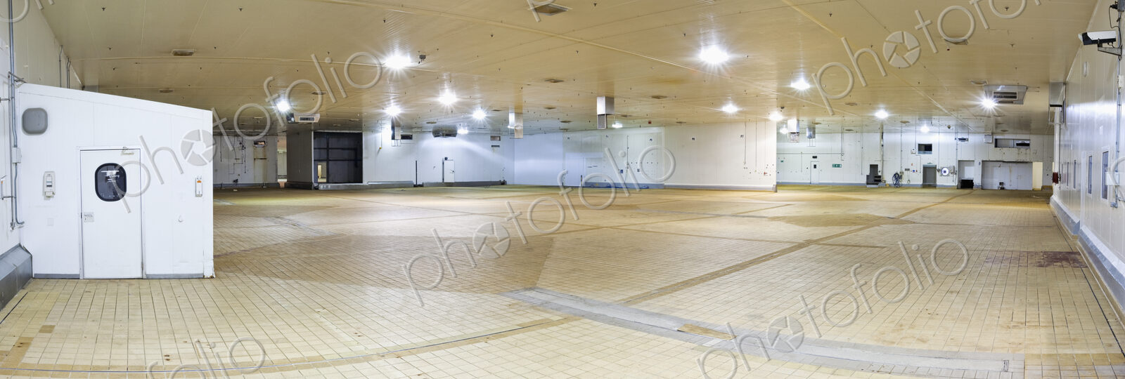 Empty Warehouse Interior