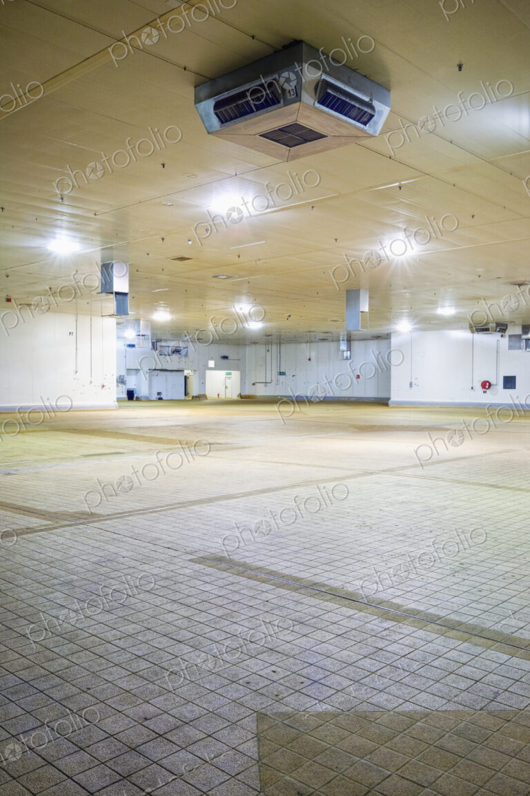Empty Warehouse Interior