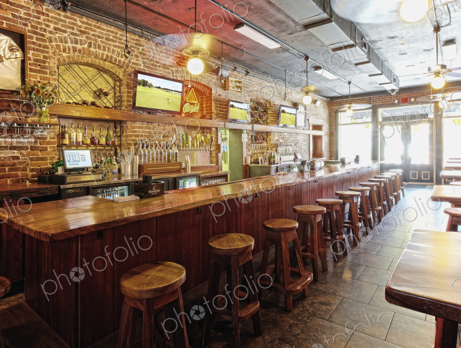 Empty pub