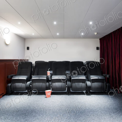 Empty seats in home theater