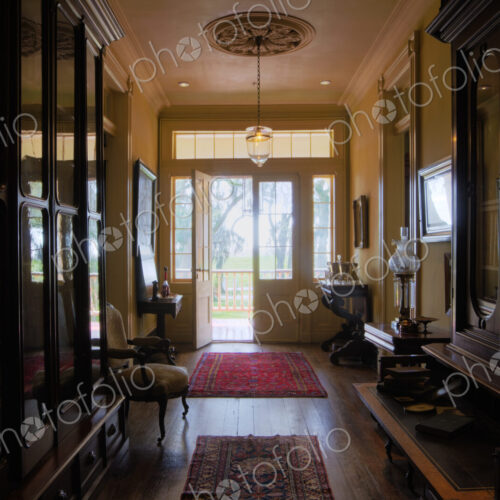 Entrance Foyer of an Old Home