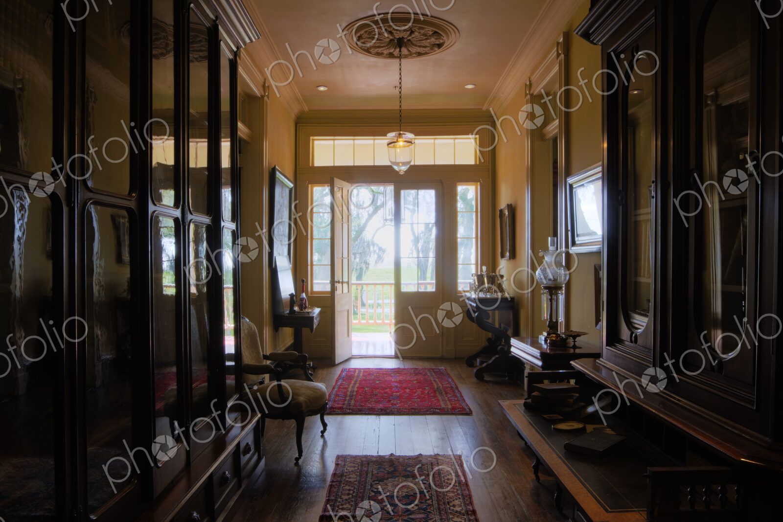 Entrance Foyer of an Old Home