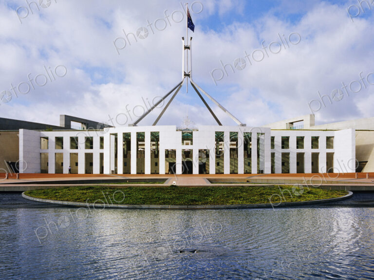 Entrance to Australian Parliament Building