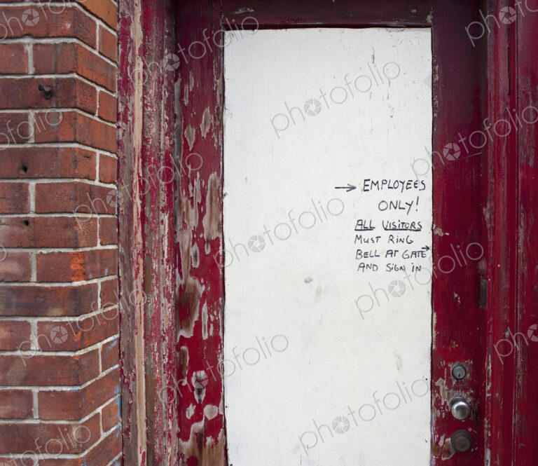 Entrance to Business