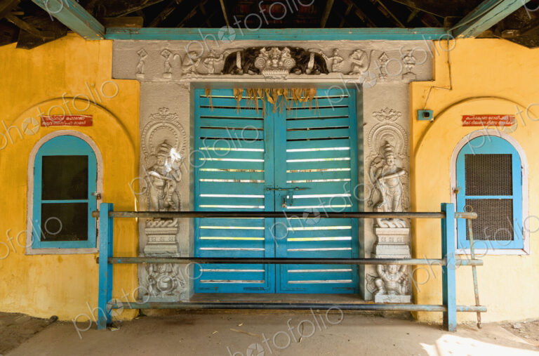 Entrance to a Hindu Temple