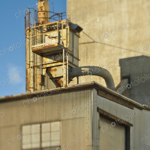 Equipment on a Building Roof Equipment on a Building Roof