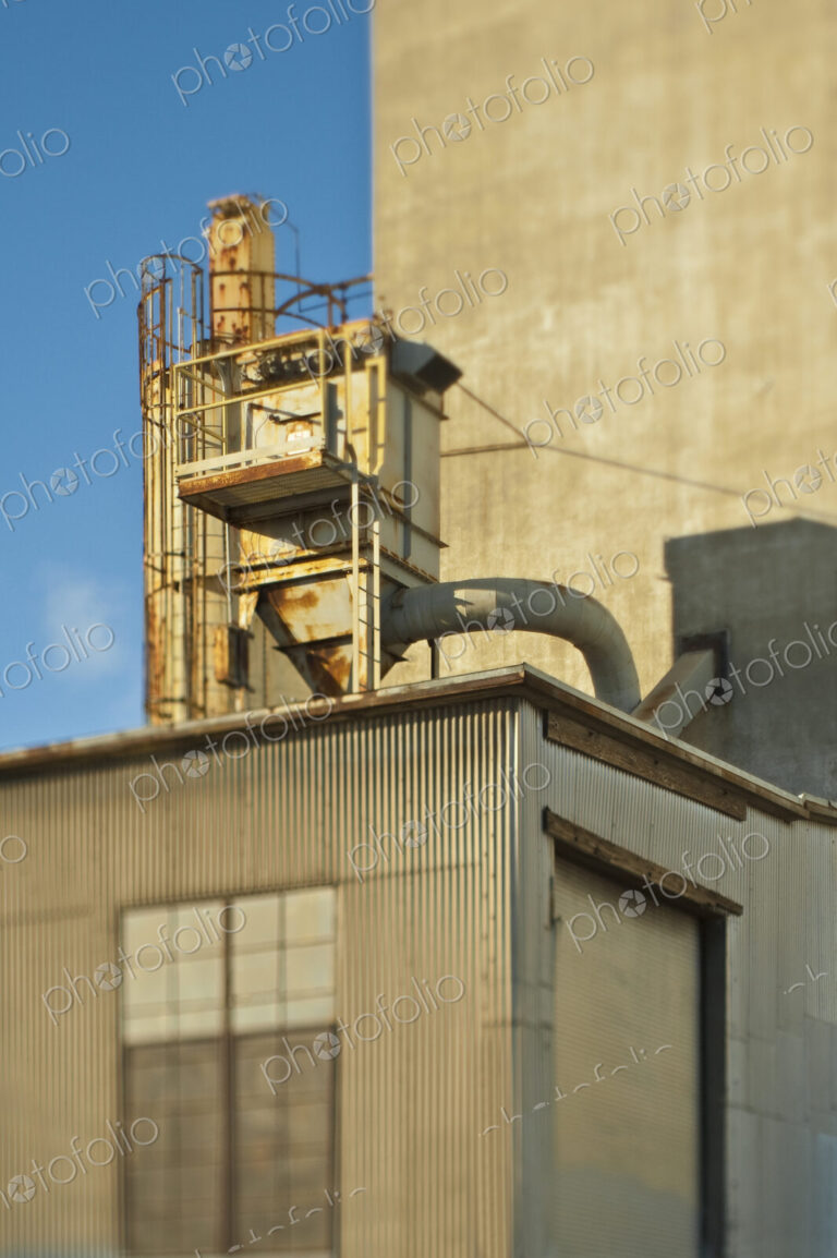 Equipment on a Building Roof