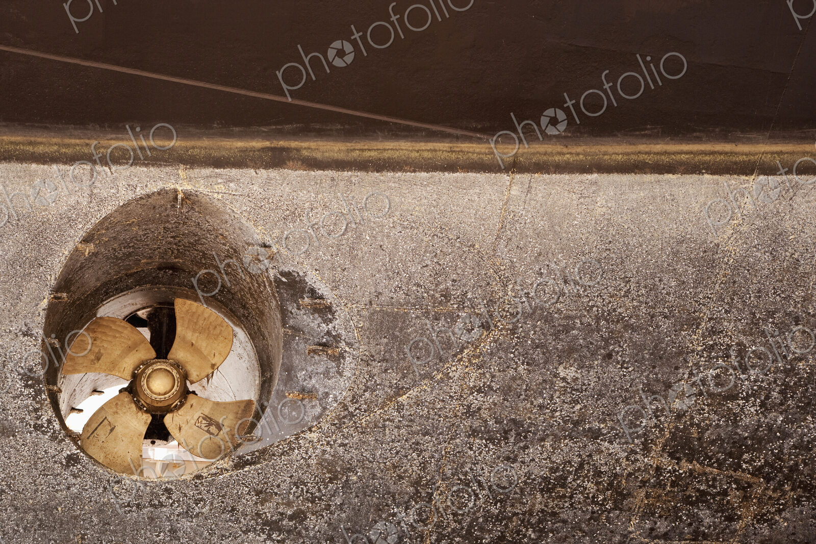 Exhaust Fan in a wall