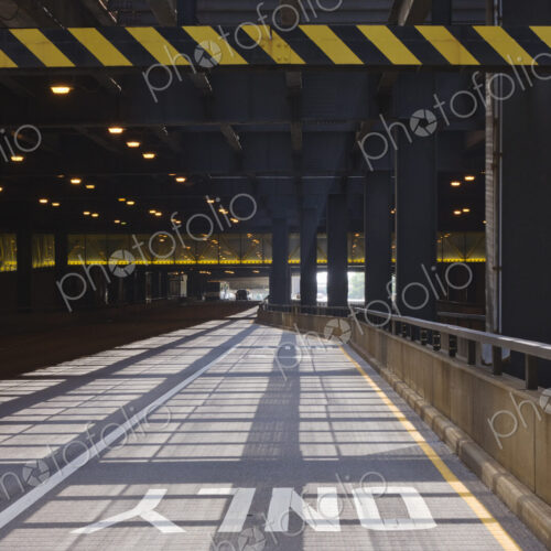 Exit Lane on an Underpass Exit Lane on an Underpass