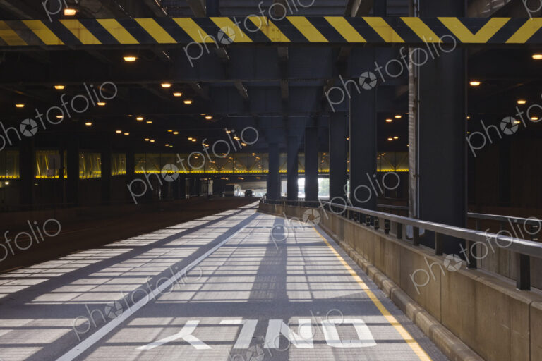 Exit Lane on an Underpass
