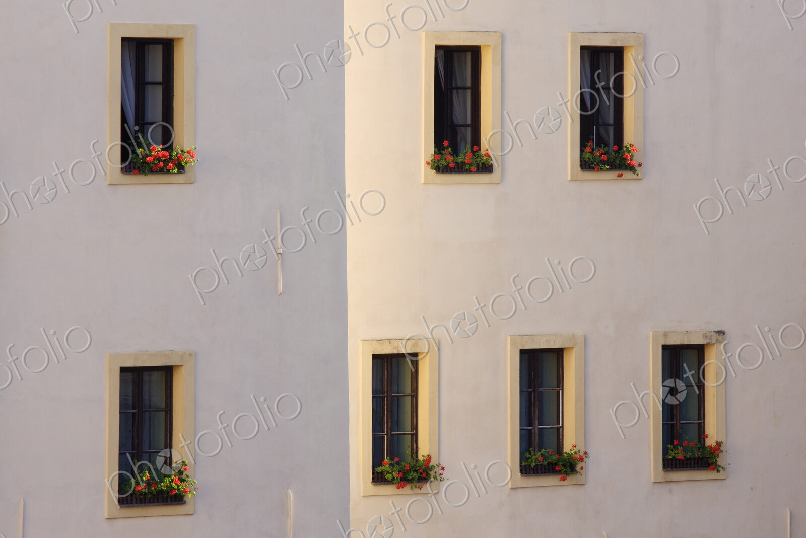 Exterior Corner of an Apartment Building