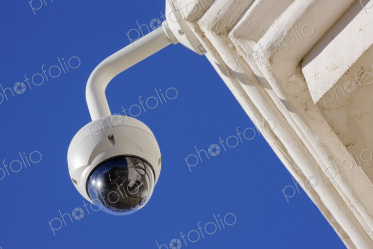 Exterior Security Camera on Building