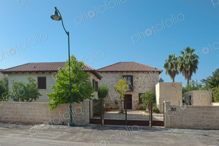 Exterior of an Israeli Home