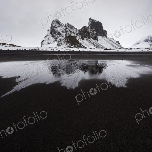 Eystrahorn peak on the Hvalnes Peninsula, view of the mountains and landscape,… Eystrahorn peak on the Hvalnes Peninsula, view of the mountains and landscape,…