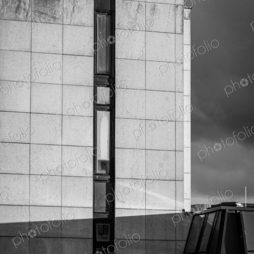 Facade of a modern building in Berlin, Germany. Facade of a modern building in Berlin, Germany.
