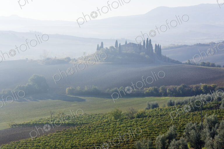 Farmhouse on a Hill