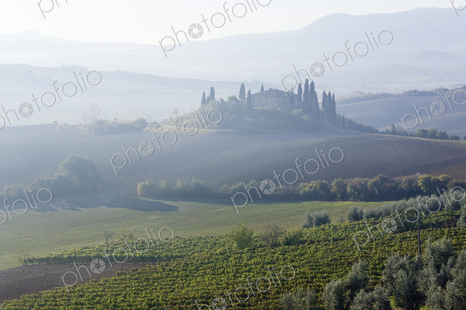 Farmhouse on a Hill