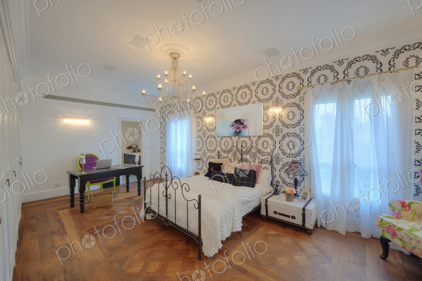 Feminine Decorated Bedroom
