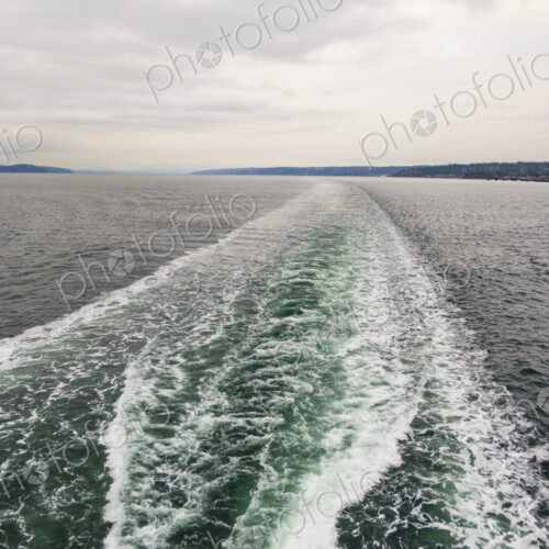 Ferry wake view from the Spokane, a Puget Sound ferry, Edmonds. Ferry wake view from the Spokane, a Puget Sound ferry, Edmonds.