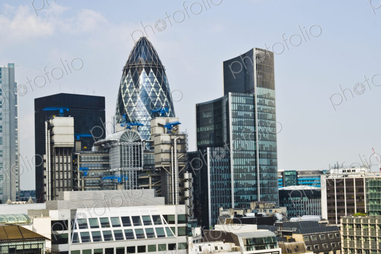 Financial Skyline of London