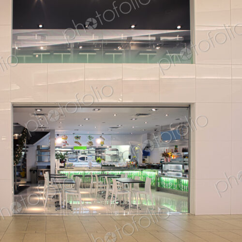 Fine dining sushi restaurant exterior