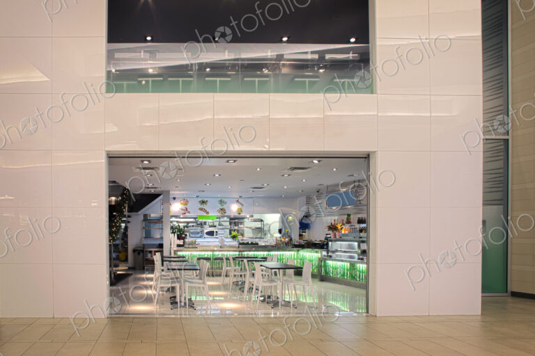 Fine dining sushi restaurant exterior