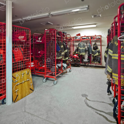 Fire Station Equipment Room Fire Station Equipment Room