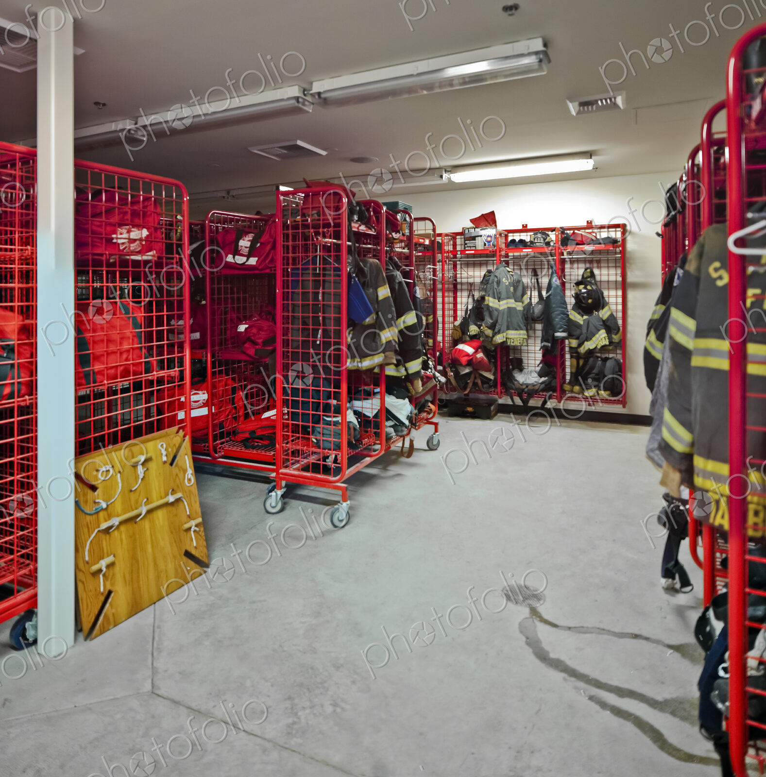 Fire Station Equipment Room