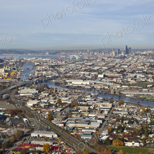 First Avenue Bridge In South Seattle