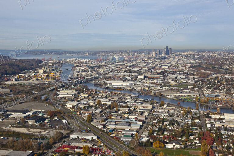 First Avenue Bridge In South Seattle