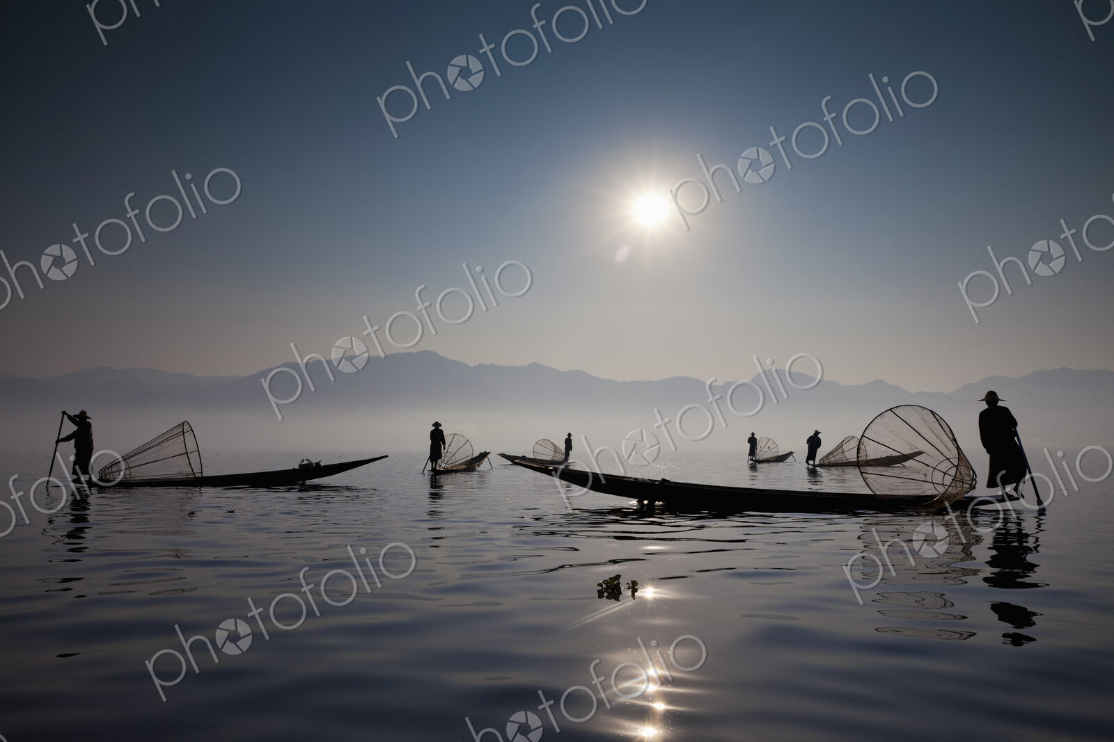 Fishermen on Inle Lake, Myanmar