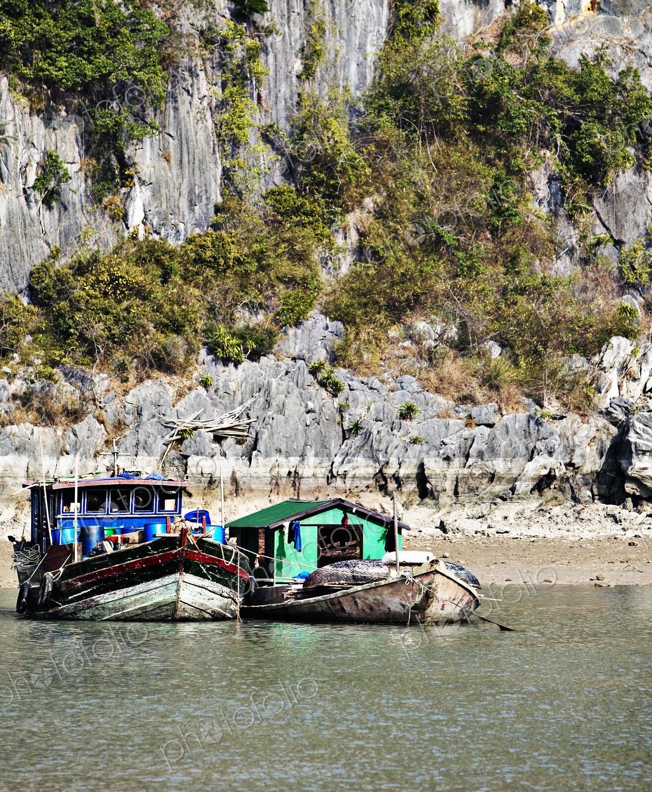 Fishing Boats on the Shore