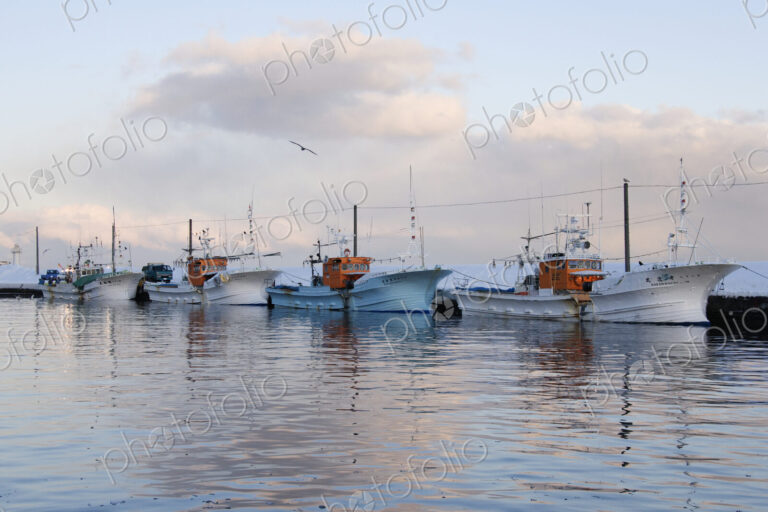 Fishing Port Harbour at Dusk