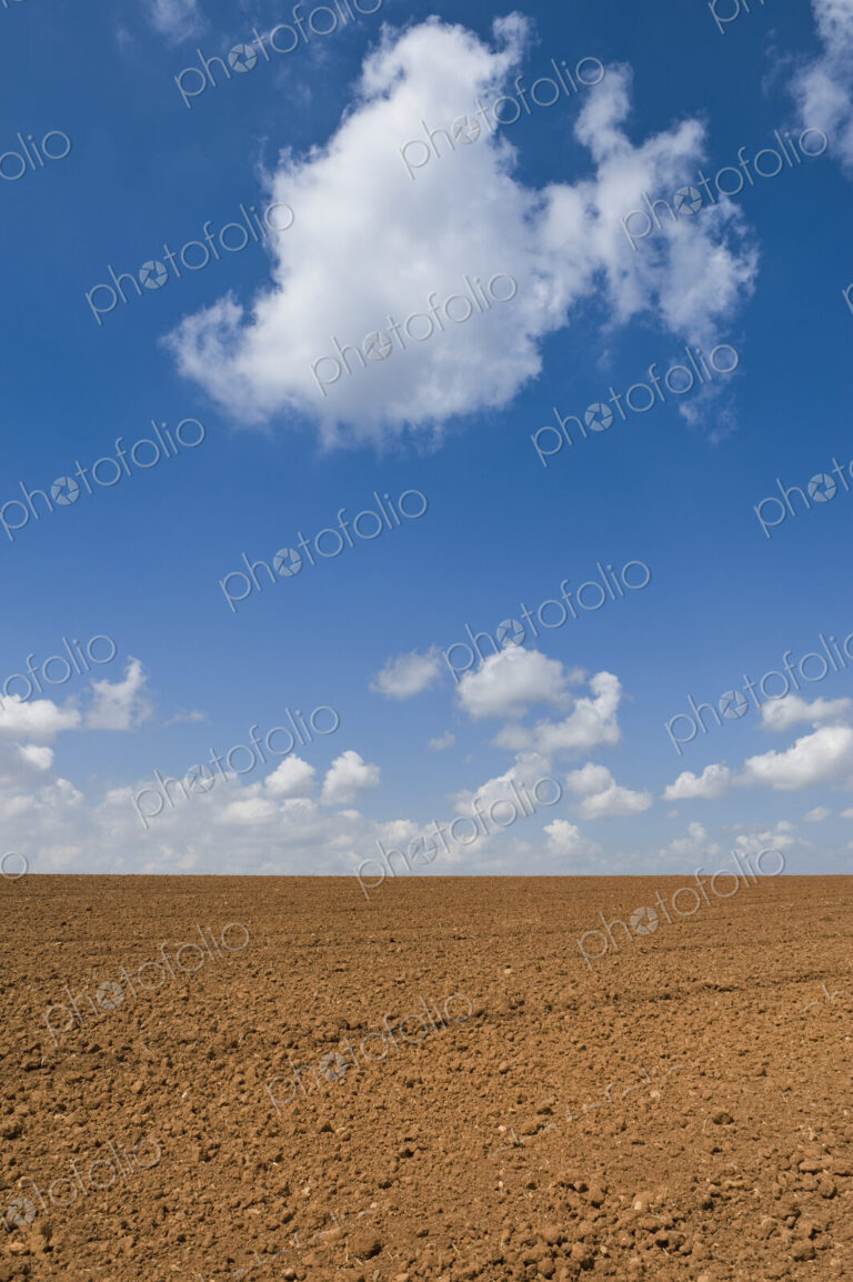 Flat Farmland Soil